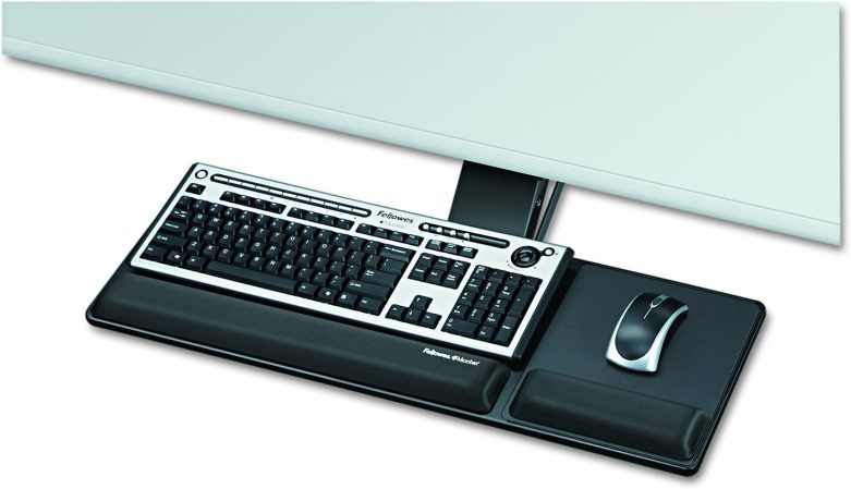 Designer Suites Compact Keyboard Tray, Black (8017801)